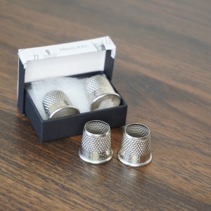 C.S.Osbourne, csosbourne, thimble, tailors thimble, nickel plated thimble
