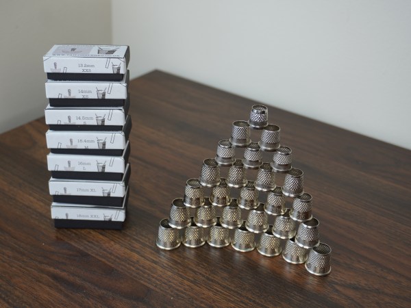 C.S.Osbourne, Thimble, C.S.Osbourne thimble, Nickel plated thimble, nickel thimble, thimbles,