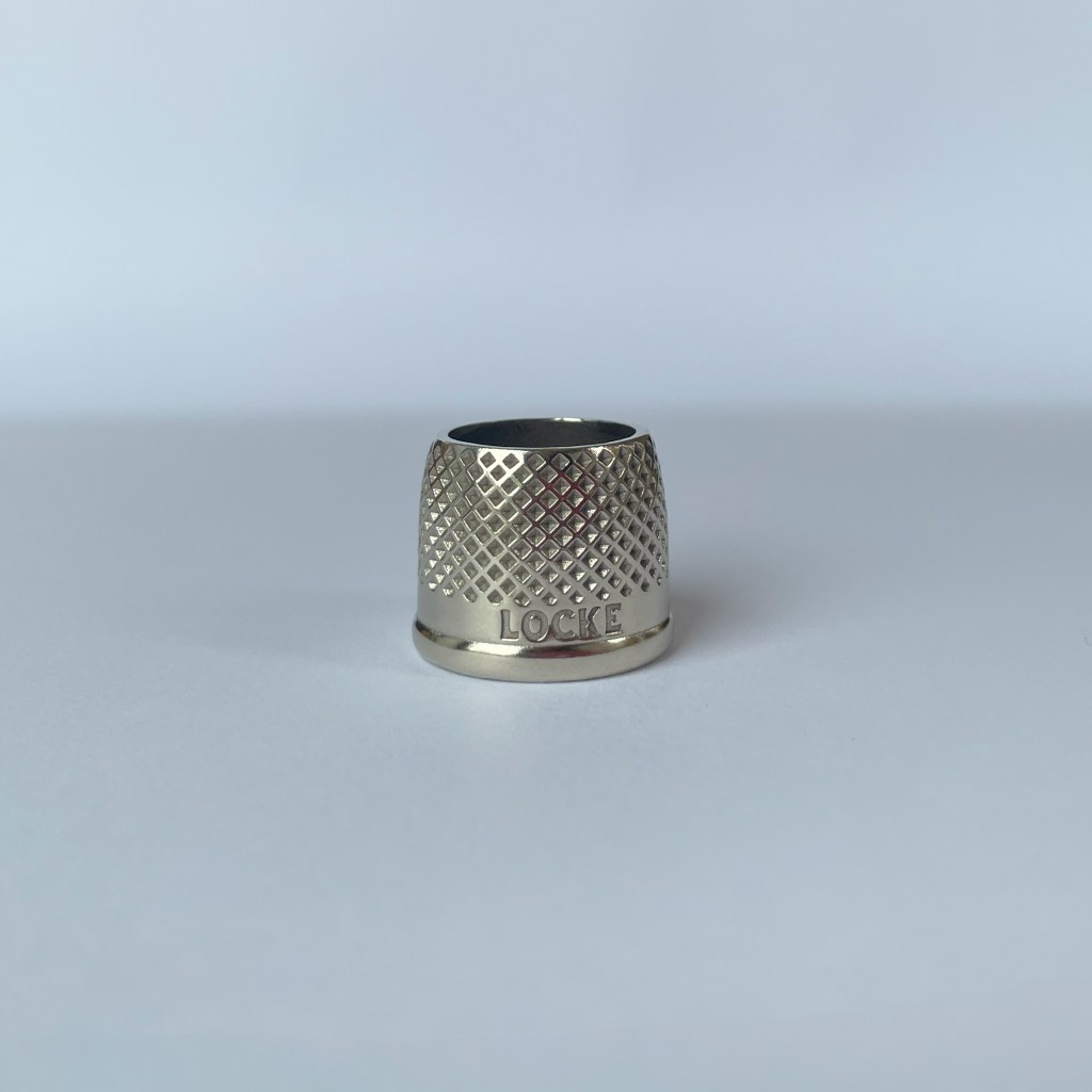 Locke Thimbles, Locke, Thimble, brass thimble, white bronze thimble, silicon bronze thimble