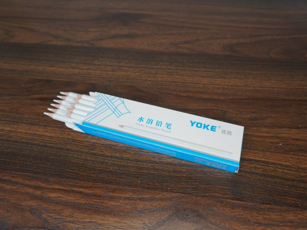 Chalk pencil, chalk pencils, marking pencil, white chalk pencil, white pencil
