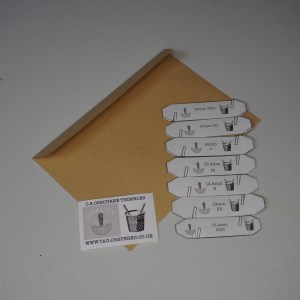 Thimble size guides