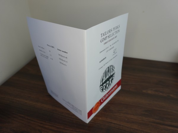 Buttonhole gimp, buttonhole, handsewn buttonhole, handsewn, gimp, tailors gimp, gutermann, gutermann thread, shade card, gimp colour card, gimp shade card