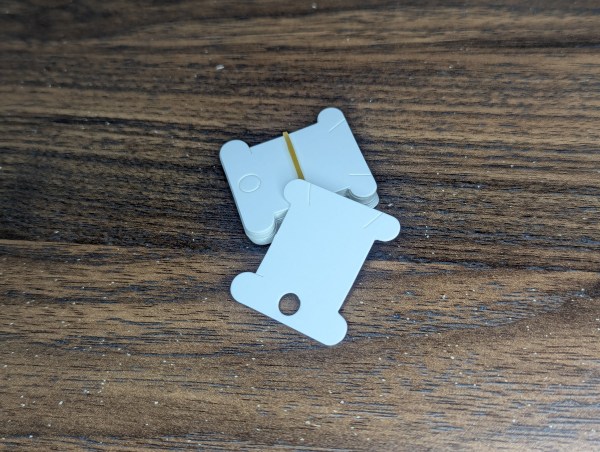 Card bobbin, paper bobbin, thread card, embroidery thread bobbin, bobbin